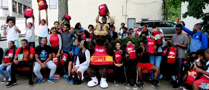 Herr's donates to the Salvation Army Back To School Program